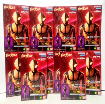 메가 라이트 히어로즈 조피 10체 미개봉 새상품 반다이신 울트라맨