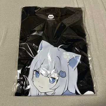 nanyano 캐릭터 T셔츠 블랙