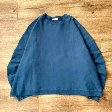 ATON 에이톤 오버 사이즈 크루넥 맨투맨 풀오버