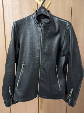 GREEN LABEL RELAXING 가죽 싱글 라이더