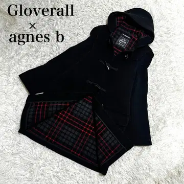 에네스베 별주 글로버올 롱 더플 코트 블랙 S 사이즈