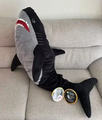 CAPCOM YOU'S LAND 블랙 샤크 봉제 인형 상어 큰