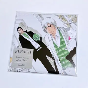 BLEACH 원화전 레코드 코스터 쿄라쿠 슌스이 우키타케 쥬시로