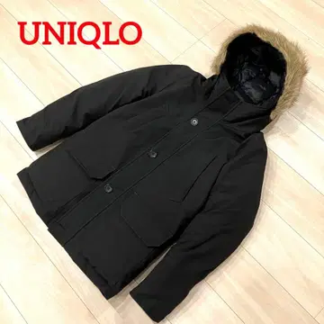 UNIQLO 울트라 웜 하이브리드 다운 자켓 블랙 인기 S