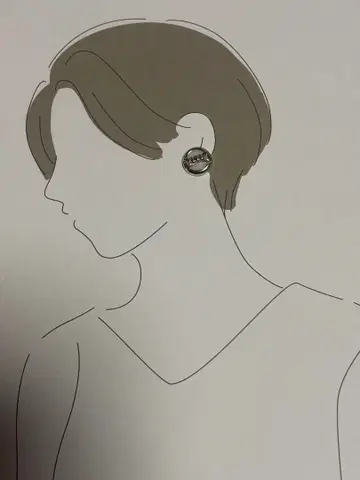 실버 반지 디자인 귀걸이