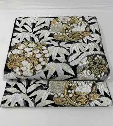 [기모노 애호가용] 순수 실크 당직 후쿠로 오비