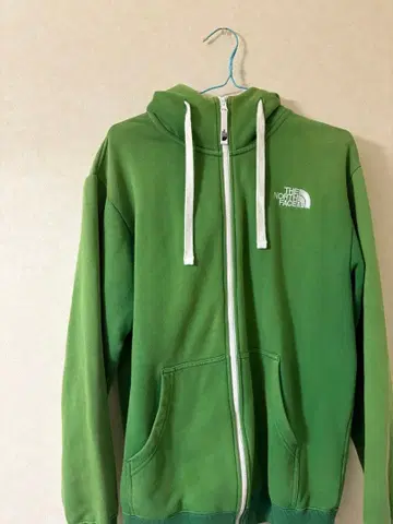 THE NORTH FACE 그린 후드티