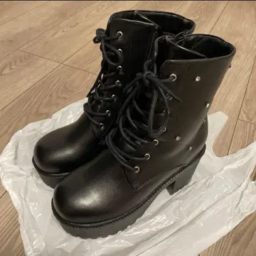 아베일 Avail 통굽 비쥬 숏부츠