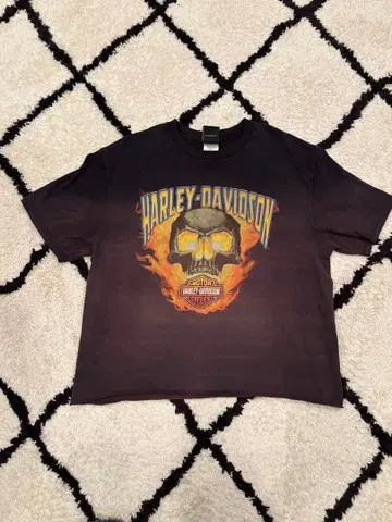 HURLEY DAVIDSON 티셔츠 구제 의류