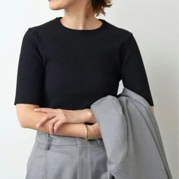 Deuxieme Classe DINER B RIB 크루넥 오버풀오버