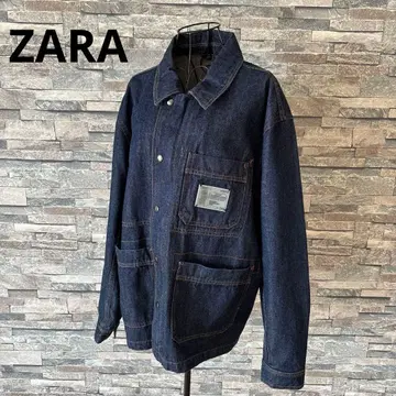 ZARA 다크 블루 데님 자켓 XL 사이즈