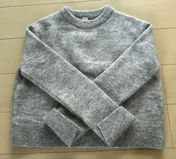 모헤어 스웨터 h&m