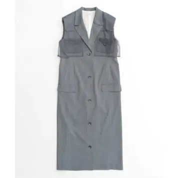 새상품 MAISON SPECIAL 테일러드 베스트 원피스