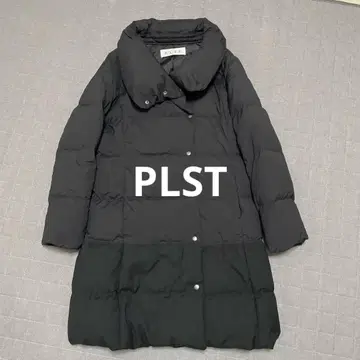 PLST 블랙 다운 자켓