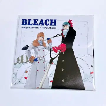 BLEACH 원화전 레코드 코스터 쿠로사키 이치고 아바라이 렌지