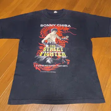 모스키토 헤드 치바 신이치 빈티지 T셔츠 90's