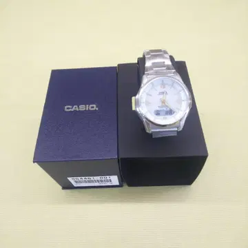 카시오 솔라 전파 시계 남성용 손목시계 시착만 한 상품