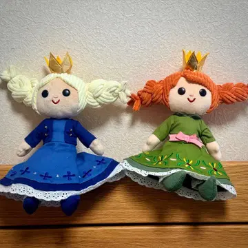겨울왕국 봉제 인형 2개 세트 판타지 스프링스