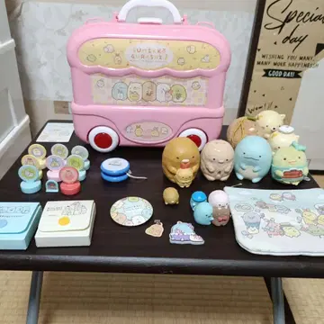 스미코구라시 소꿉놀이 세트 수납 박스와 캐릭터 굿즈 세트