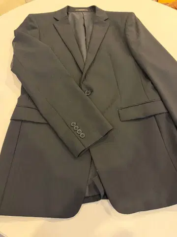 블랙 스트라이프 수트