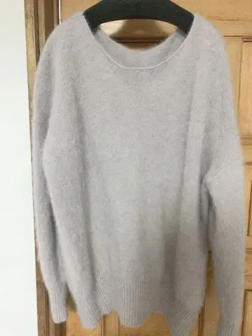 anuans 라쿤 보트넥 니트 풀오버