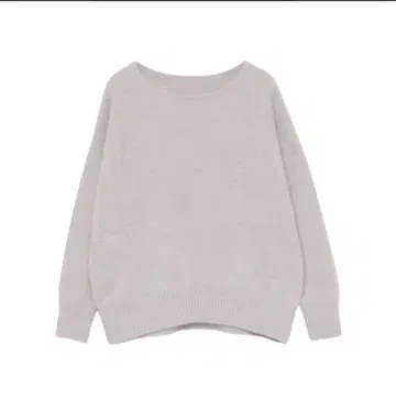 [미사용 새상품] anuans 라쿤 보트넥 니트 풀오버