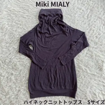 Miki MIALY 하이넥 니트탑 S 사이즈