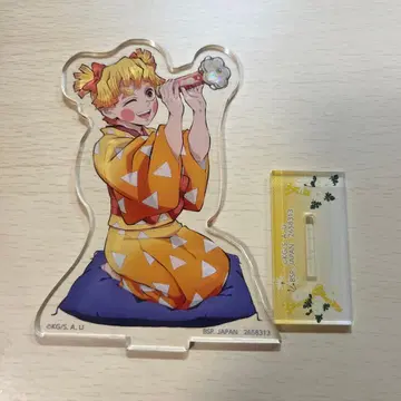 귀멸의 칼날 남코 한정판 아크릴 스탠드 아가츠마 젠이츠