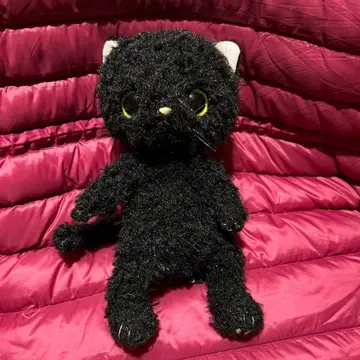 고양이 봉제 인형 검은 고양이 아기 고양이 SAN-EI