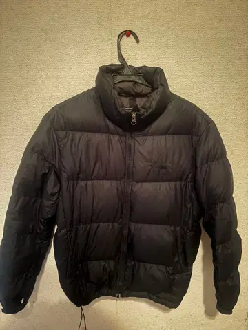 FIRST DOWN 눕시 다운 자켓 블랙