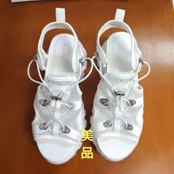 RANDA 화이트 L (24-24.5cm) 스포츠 샌들