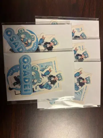 스티커 세트 스니스티 오사데이 산 x 5