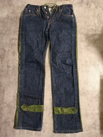 sacai x A.P.C 데님 팬츠