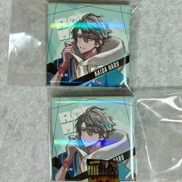 니지산지 카이다 하루 스퀘어 캔뱃지 로프마오 ROF-MAO