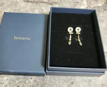 festaria 골드 드롭 귀걸이