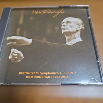 푸르트벵글러 지휘 베토벤: 교향곡 4, 5, 6 & 7번