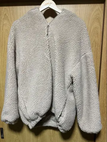 JaVa 플리스 자켓 베이지