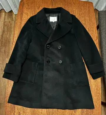 Couture Brooch P 코트 더블 브레스트 울