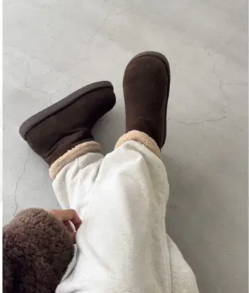 canal jean 무스탕 숏부츠