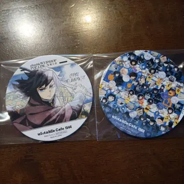 귀멸의 칼날 ufotable cafe 대사 백경 토미오카 기유 코스터