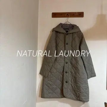 내추럴랜더리 NATURAL LAUNDY 퀼팅 자켓 코트