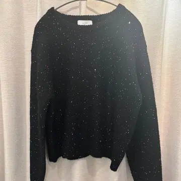 slobe iena flower 스팽글 니트