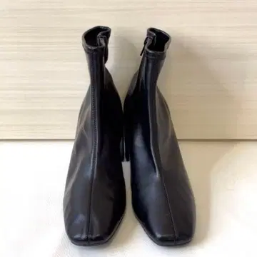 EVOL 이볼 스퀘어토 스트레치 숏부츠 블랙