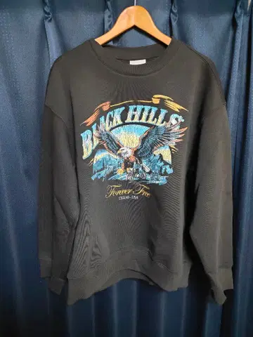 블랙힐즈 그래픽 맨투맨