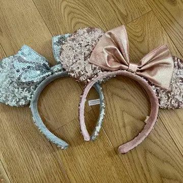 스팽글 머리띠 2개 세트