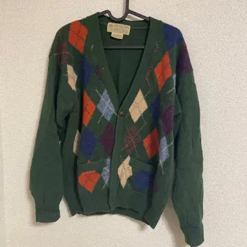 DIDO KNITTING 아가일 가디건 M 사이즈