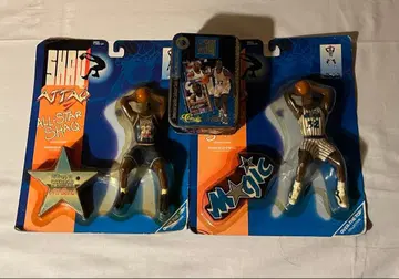 SHAQ ATTACK 미개봉 피규어 2개 + 메탈 카드 세트