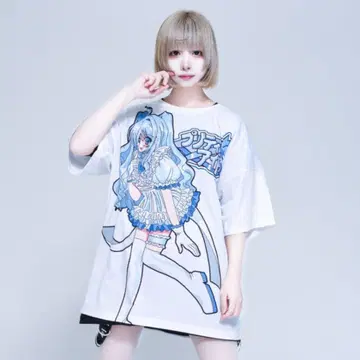 REFLEM yui 풀 그래픽 T셔츠