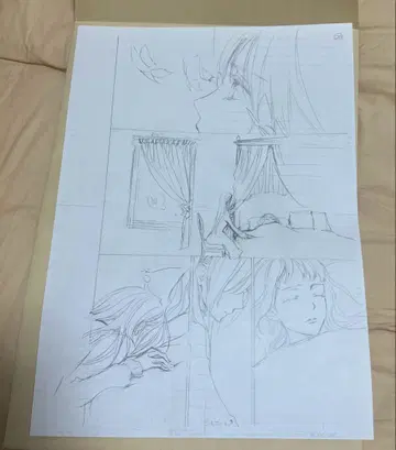 뱀파이어 기사 원화전 한정판 직필 [원고 하채]