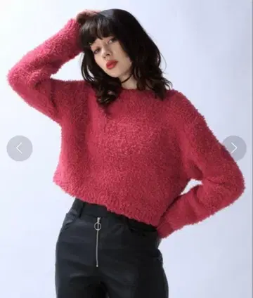 [새상품 택 포함] JEANASIS 지나시스 풀오버 레드